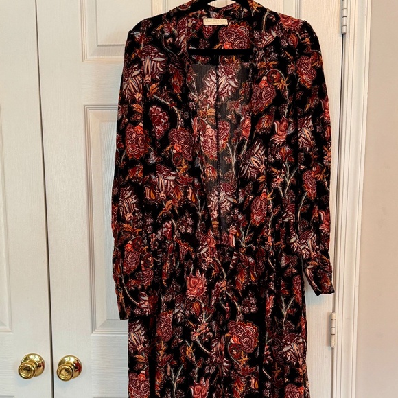 Ulla Johnson “Celia” Wool-Blend Paisley Midi Dress – Multicolor – Size 10 - Picture 1 of 9
